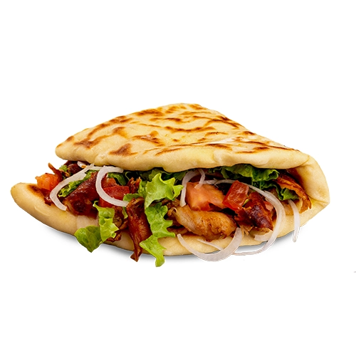 Sandwich Naan Kebab